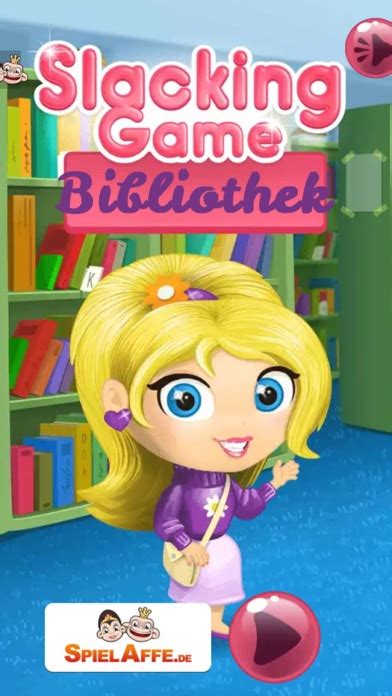 Slacking Library With Lucy Play A Fun And Free Kids Games App For Girls