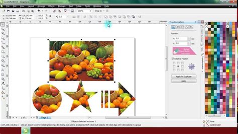 Cara Memotong Objek Dengan CorelDRAW Belajar CorelDRAW YouTube