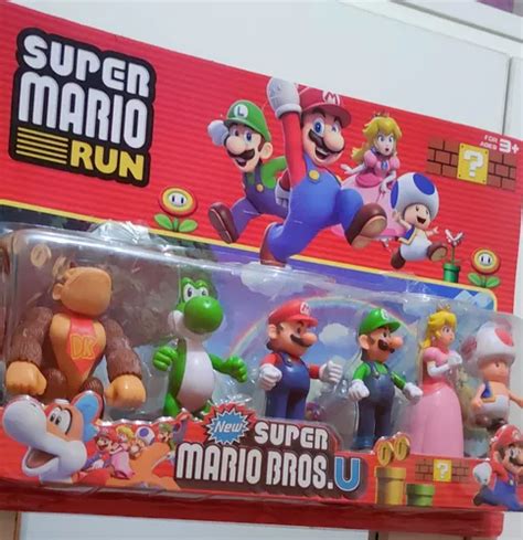 Comprar Set De Personajes Mario Bros Y Sus Amigos Yoshi Juguete