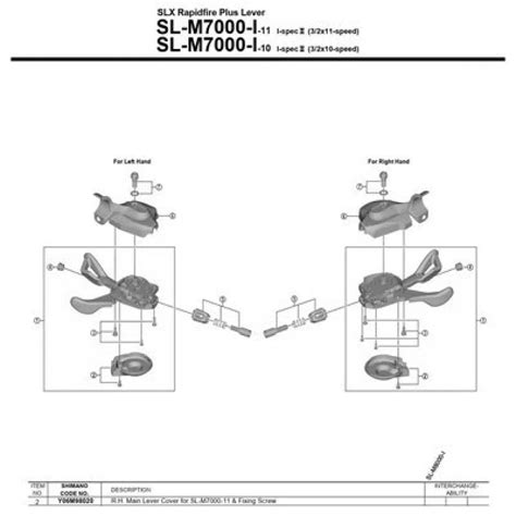 Shimano Slx Sl M7000 Shift Right Kup I Oferty Bikeinn