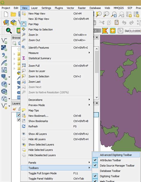 Editing Vector Layers In Qgis