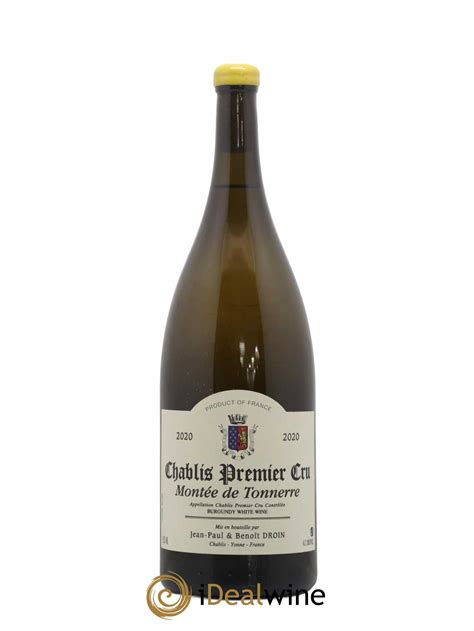 Buy Chablis Er Cru Mont E De Tonnerre Jean Paul Beno T Droin