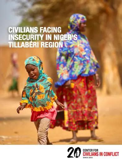 Civilians Facing Insecurity In Nigers Tillabéri Region Les Civils