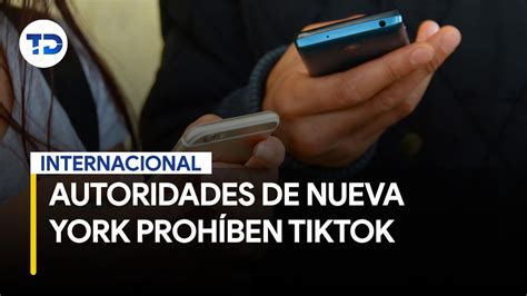 En Nueva York Proh Ben Tiktok En Dispositivos Oficiales De Gobierno