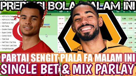 Liverpool Vs Wolverhampton Piala Fa Malam Ini Prediksi Bola Mix