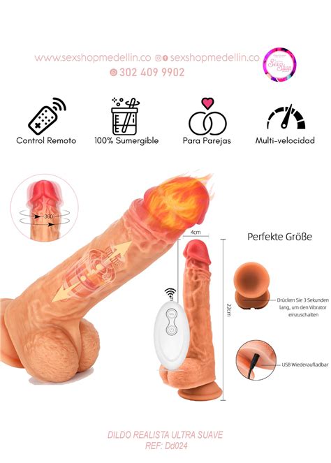 Dildo Realista Ultra Suave sexshopmedellin co Juguetes Erótico