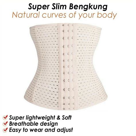 Ready Stock Bengkung Tulang Ultraslim Girdle Corset Tummy Waist