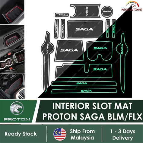 Factory Price Proton Saga Interior Slot Mat Blm Flx Fl Vvt