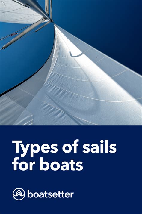 Types of sails for boats – Artofit