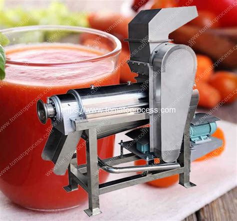 Automatic Tomato Juice Making Machine With Crushing Function Tomato