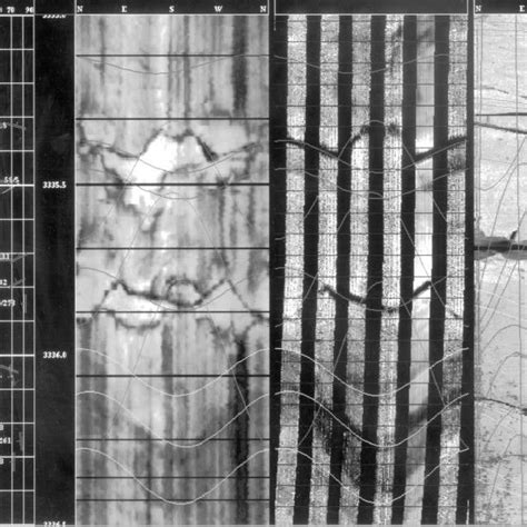 Example Of Fracture Orientation Computation 1 St Track Through The