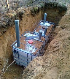 Simple DIY 3 Barrel Septic System Aqua Sewer In 2019 Pinterest