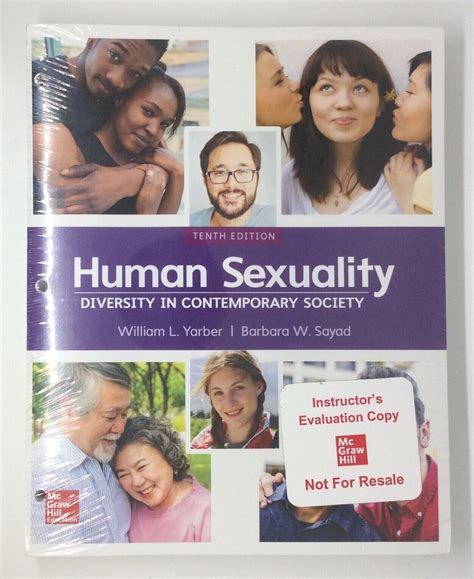 Loose Leaf For Human Sexuality Diversity In Contemporary Society By Barbara Sayad And William