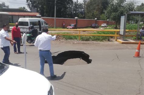 Genera Infraestructura Caduca Socavones En El Centro De Morelia