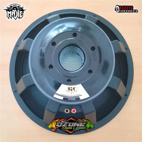 Jual Speaker JiC 18 Inch LS 18100 Premium Series Voice Coil 4 Inch