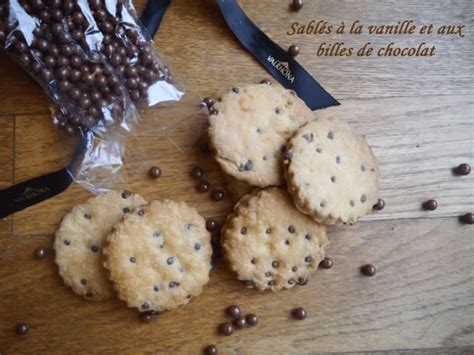 Sabl S Vanille Et Billes De Chocolat Recette Par Les D Lices De Lauriane