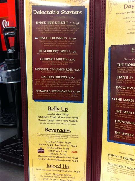 Another Broken Egg Cafe Menu Menu For Another Broken Egg Cafe Lufkin