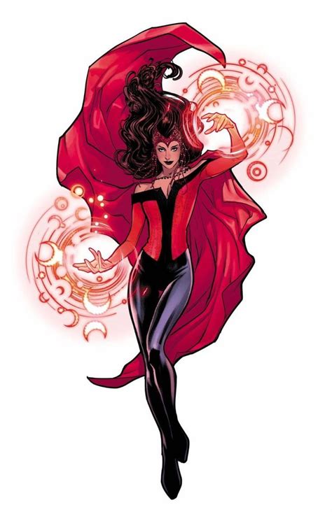 Scarlet Witch Arte Marvel Disegno Fumetti Disegno Di Mandala