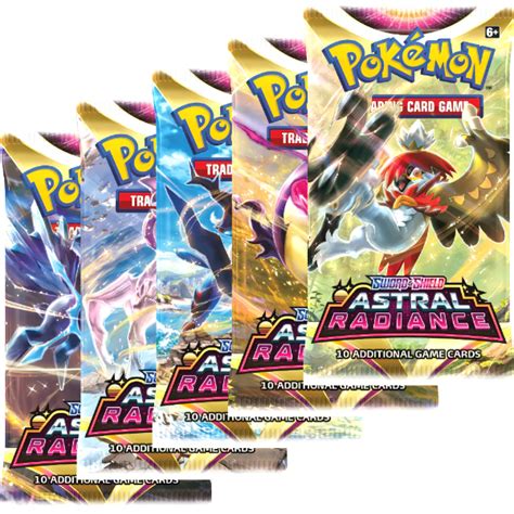 Pokémon Astral Radiance Booster Pack 1 Adet Pegasus Oyuncak