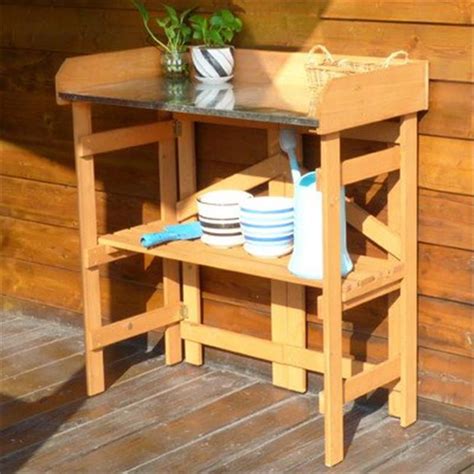 Folding Utility Table & Potting Bench - Walmart.com - Walmart.com