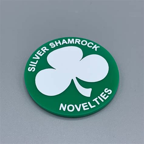 Halloween 3 Inspired Silver Shamrock Novelties Magnet. - Etsy