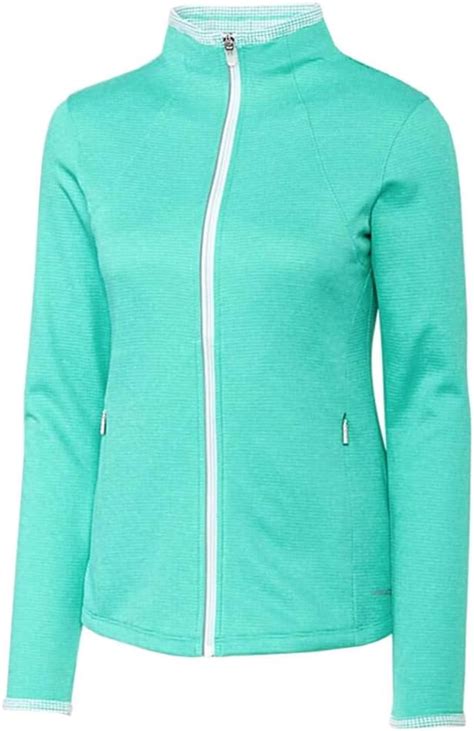 Cutter And Buck Women Annika Ls Brisk Full Zip Golf Jacket