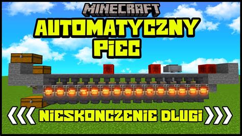 AUTOMATYCZNY PIEC W MINECRAFT Minecraft Mechanizmy 9 YouTube