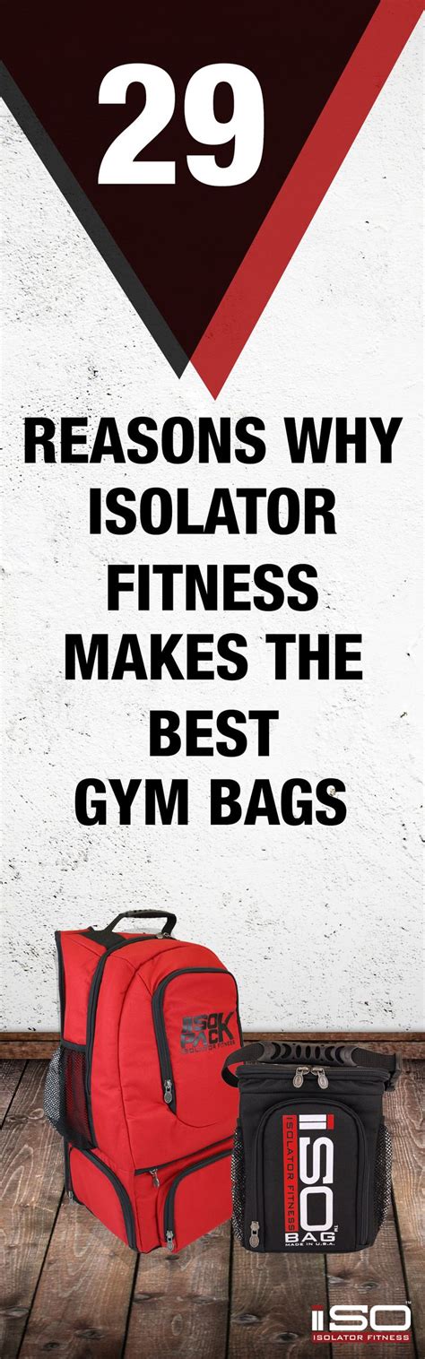 Best Gym Bags Are By Isolator Fitness Find Out Why And Get The Best