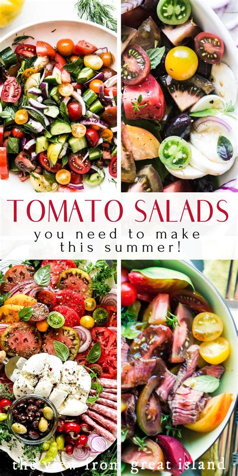 Best Tomato Salad Recipes • From Caprese To Panzanella