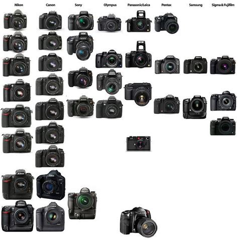 State of the DSLR market: Nikon vs. Canon vs. Sony/Minolta vs. Olympus ...