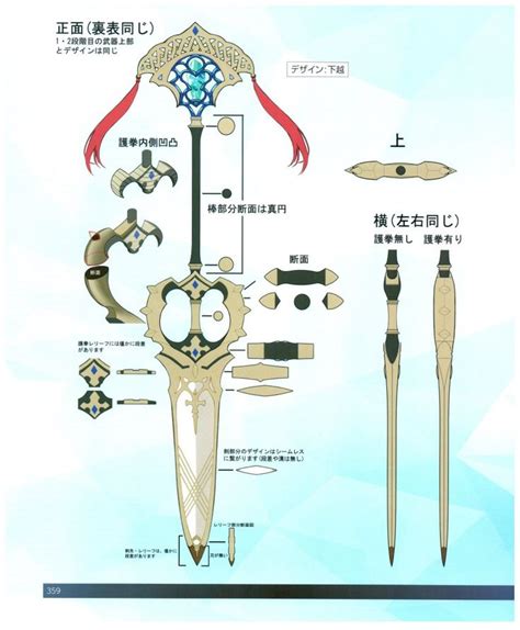 Character Sheet Anime Character Design Character Art Anime Weapons