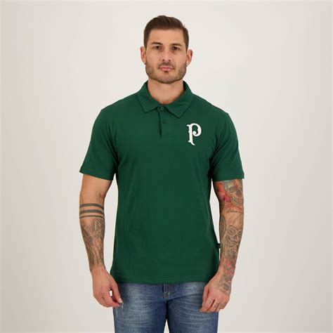 Polo Palmeiras Classica Verde FutFanatics