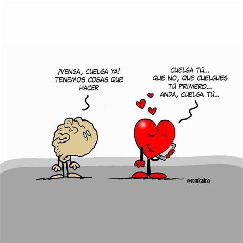 Comica Na Corazon Vs Cerebro Mente Y Corazon Corazones