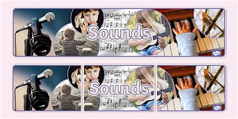 Sounds Banner Creat De Profesori Twinkl