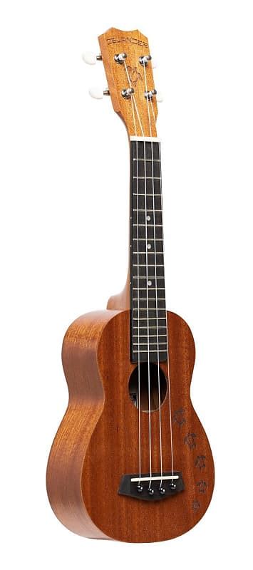 Islander Traditional Soprano Ukulele With Honu Turtle Reverb