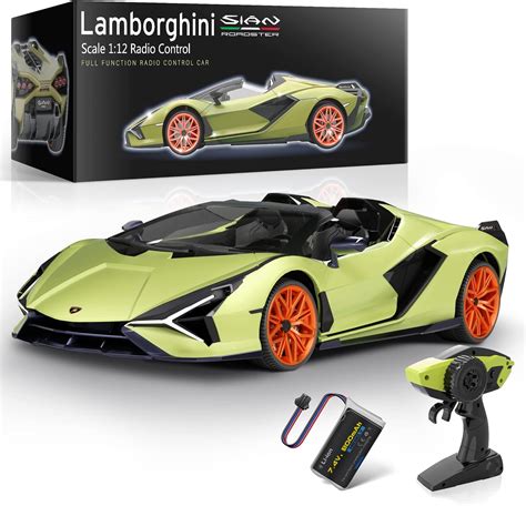 MIEBELY Lamborghini Remote Control Car 1 12 Scale Lambo Rc Cars 7 4V