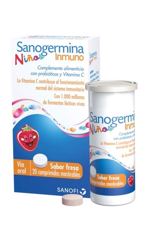 Sanofi Lanza Sanogermina Inmuno Ni Os Con Probi Tico Y Vitamina C