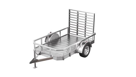 Best Lightweight Open Aluminum Utility Trailers And Small Custom Trailers