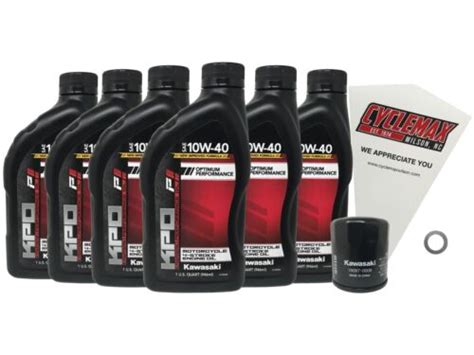 Cyclemax Genuine Oem Kawasaki Vulcan Vaquero Oil Change