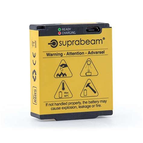 Suprabeam Oplaadbare Li Po Usb Batterij Vonk B V