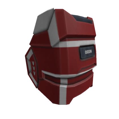 Red Alt ODIN Loki Left Pauldron Roblox Item Rolimon S