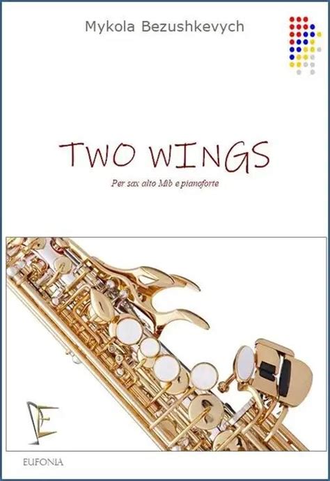 Two wings für Altsaxophon und Klavier Saxofon und Klavier Orgel