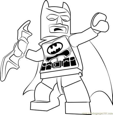 Lego Nightwing Coloring Pages