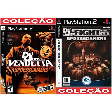 Def Jam Collection Jogos Luta Ps Desbloqueado Patch Shopee