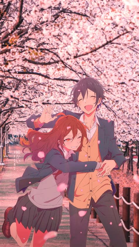 Miyamura X Hori Miyamura Izumi Horimiya Xaons Hori X Miyamura Kyoko Anime Fondo De