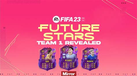 Fifa 23 Fut Future Stars Team 1 Revealed Featuring Man City Man Utd