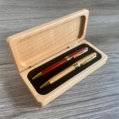 Personalized Gift Pen Set Executive Pens Graduation Gift Maple - Etsy UK