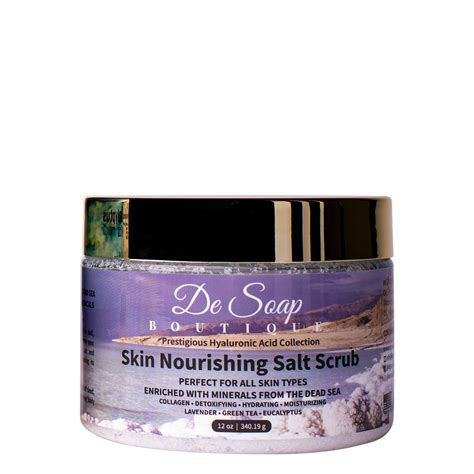 Dead Sea Salt Scrub De Soap Boutique