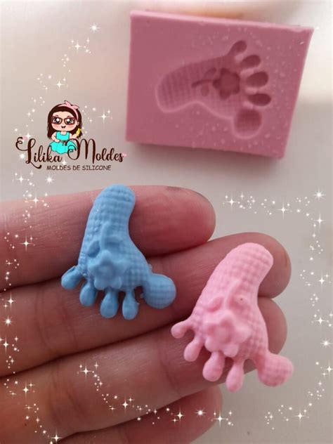 Molde Pezinho Delicado Lilika Moldes De Silicone