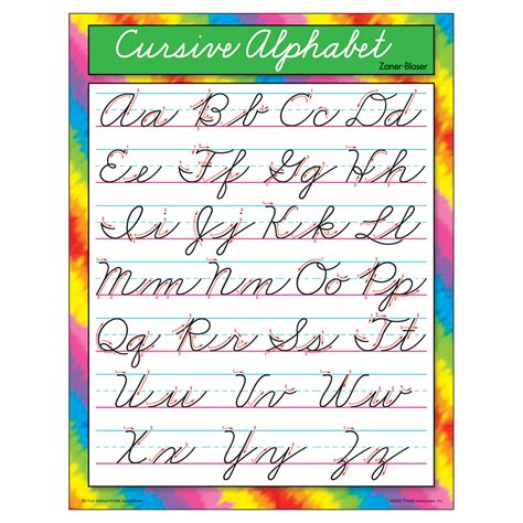 Cursive Alphabet Display Letters Alphabetworksheetsfree